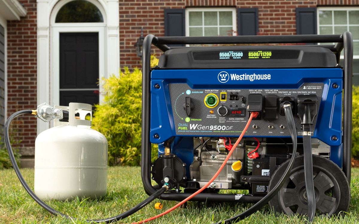 Connecting your home to a Portable Generator Hurricane Show